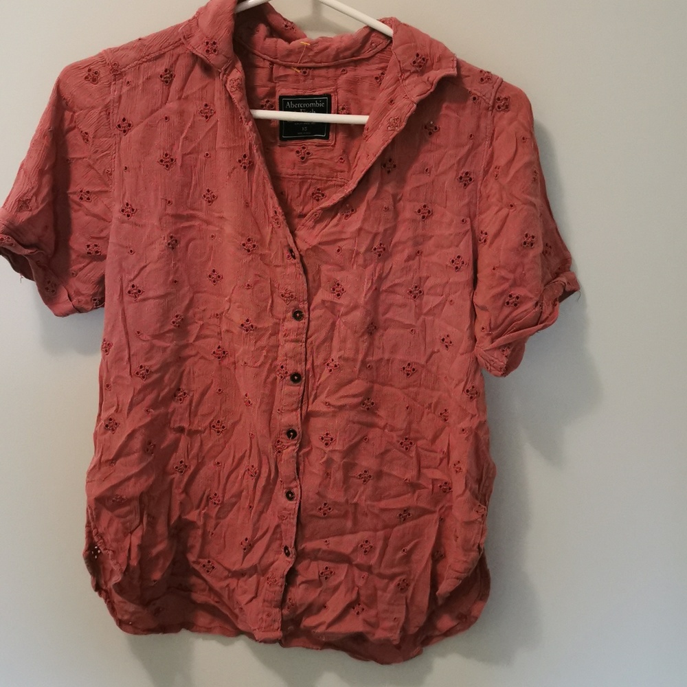 Abercrombie Fitch extra small button-up shirt!